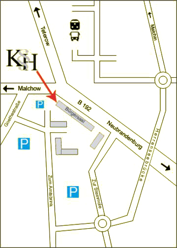 Anfahrtsskizze